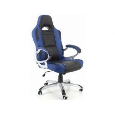 Офисное кресло Racer черно-синий